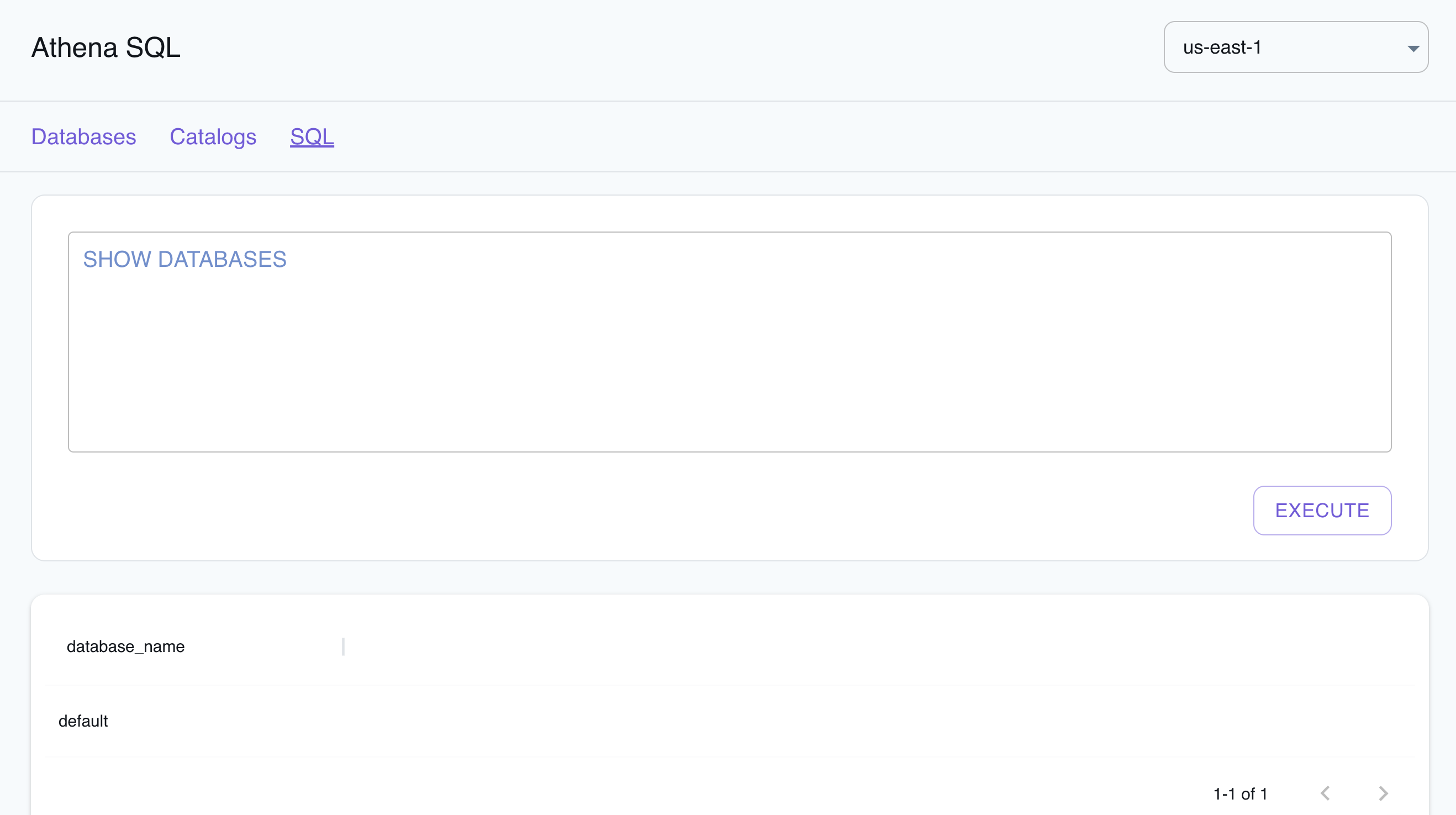 Athena Resource Browser